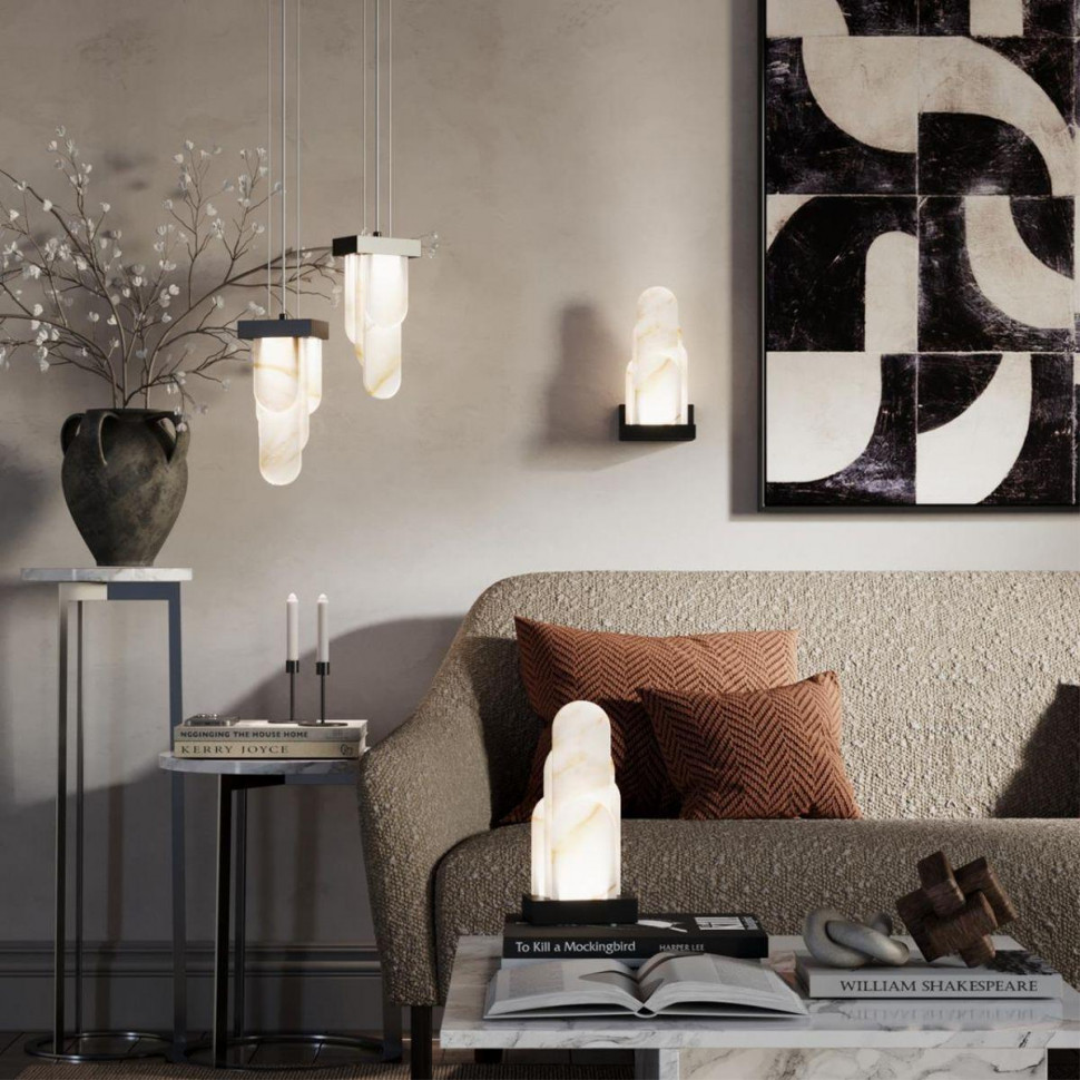 Настольная лампа Odeon Light Foros Hightech 5437/12TL