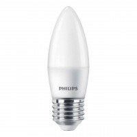 Лампа светодиодная Philips E27 6W 4000K матовая 929002970907