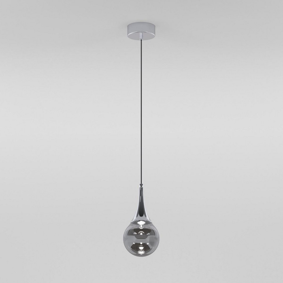 Подвесной светильник Eurosvet Adour 50256/1 LED дымчатый a063855