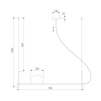 Подвесной светильник Eurosvet Stair 70145/1 черный a061367