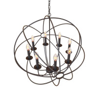 Подвесная люстра LOFT IT Foucaults orb Loft1192-8