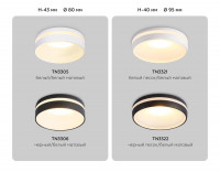 Встраиваемый светильник Ambrella Light Acrylic Frost TN3306