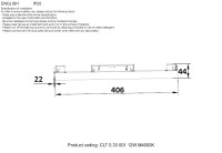 Трековый магнитный светильник Crystal Lux Space CLT 0.33 001 12W WH M4000K