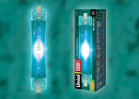 Лампа металлогалогенная линейная (04850) Uniel R7s 150W прозрачная MH-DE-150/BLUE/R7s