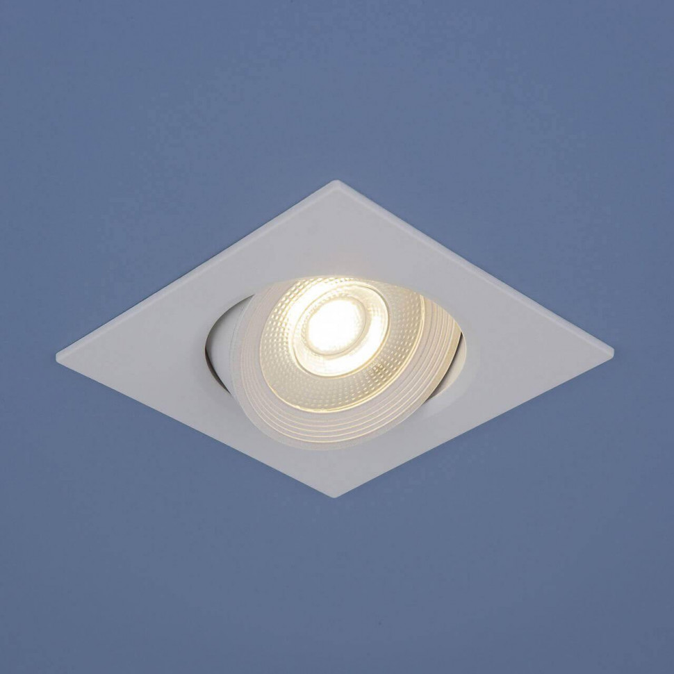 Встраиваемый светодиодный светильник Elektrostandard 9915 LED 6W WH белый a044629