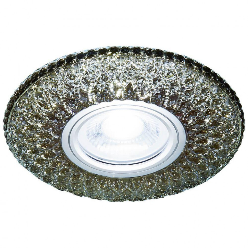 Встраиваемый светодиодный светильник Ambrella light Led S333 BK/CLD