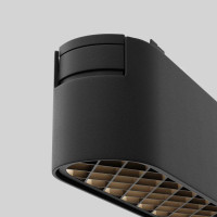 Трековый светильник Maytoni Basis Grid TR084-1-6W4K-B