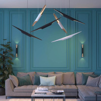 Настенный светодиодный светильник Odeon Light Hightech Whitney 3816/16WS