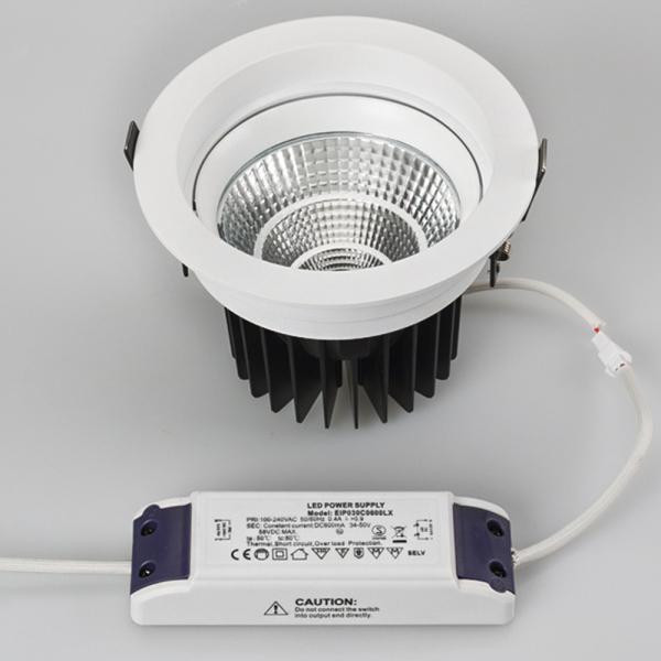 Встраиваемый светодиодный светильник Arlight LTD-140WH 25W Day White 30deg 032619