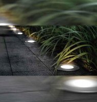 Грунтовый светильник Arte Lamp Piazza A6103IN-1SS