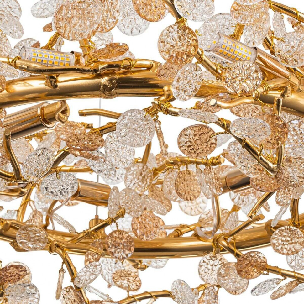 Подвесная люстра Indigo Splendore 11042/8P Gold V000420