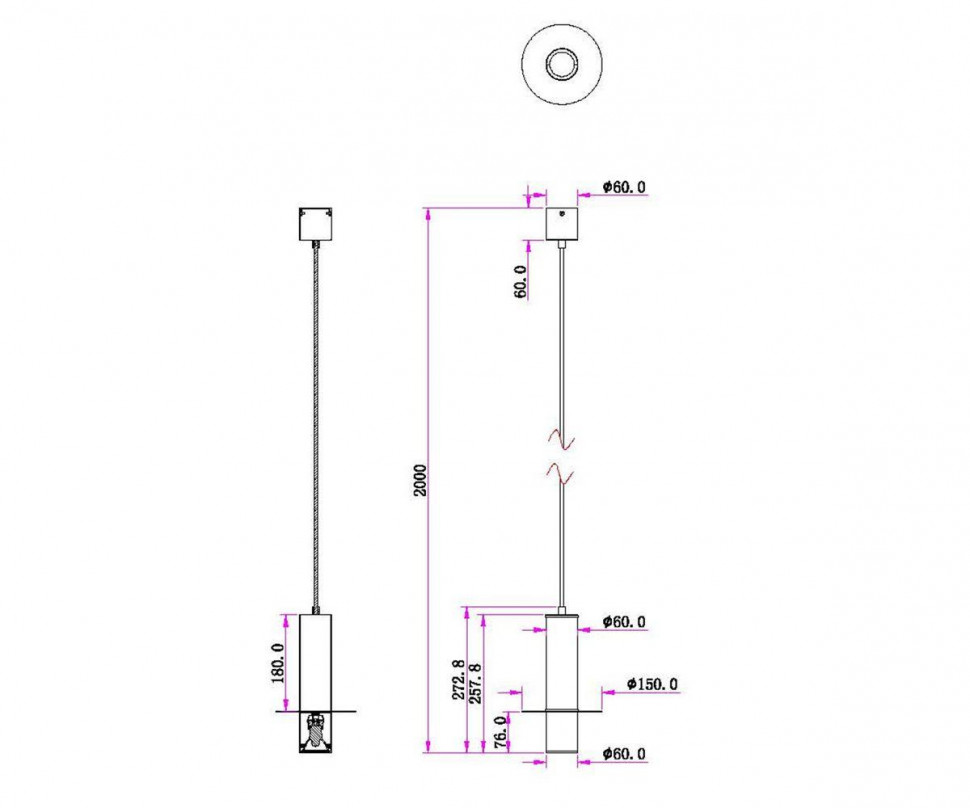 Подвесной светильник Kink Light Каям 08457-1A,01