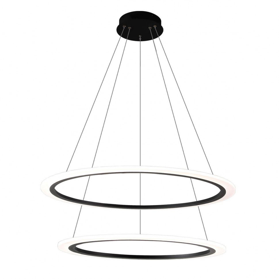Подвесная люстра Crystal Lux MANZANA SP53W LED BLACK