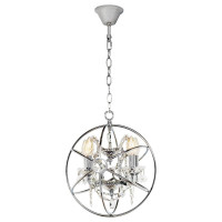 Подвесная люстра Loft IT Foucaults Orb Crystal Loft1896/4