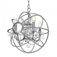 Подвесная люстра Loft IT Foucaults Orb Crystal Loft1896/4