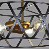 Люстра на штанге Illumico IL1023-3C-05 BK GD