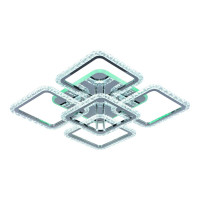 Потолочная светодиодная люстра Profit Light 18029/4+1 CHR