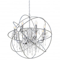 Подвесная люстра LOFT IT Foucaults orb crystal Loft1896/8