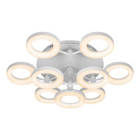 Потолочная светодиодная люстра iLedex Jomo FS-014-X9 108W WH