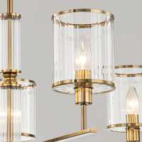 Люстра на штанге Illumico IL0183-8C-79 COPPER KOPNINI