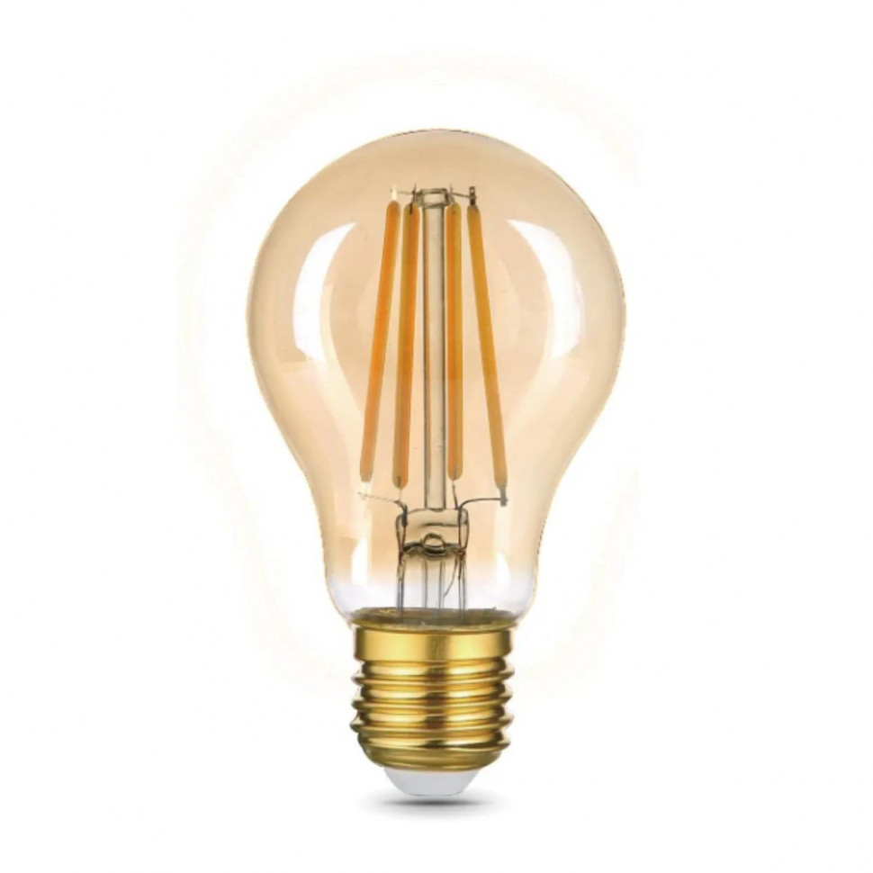 Филаментная светодиодная лампа Gauss Filament Е27 10W 2400К 102802010