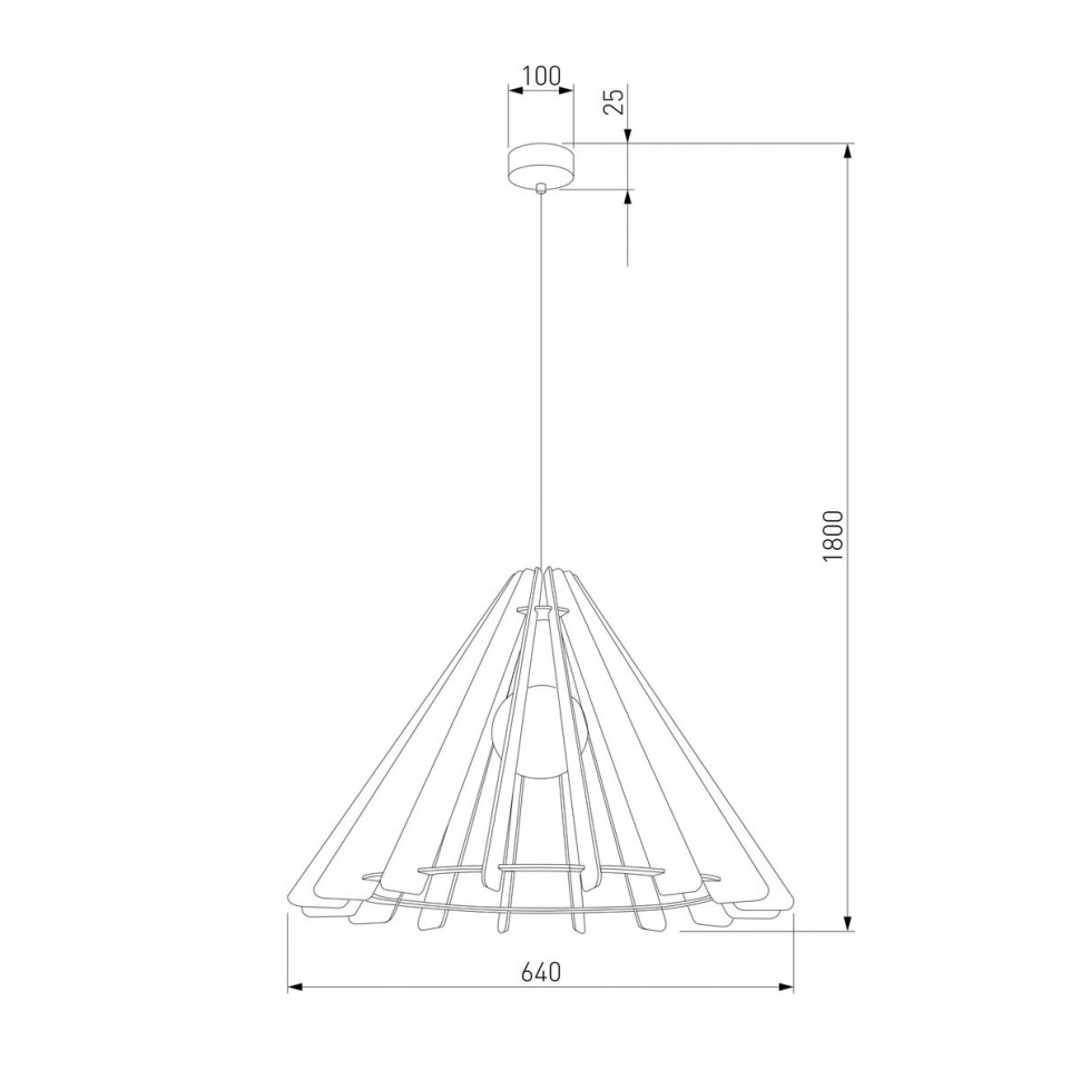 Подвесная люстра TK Lighting 10436 Eris a069088
