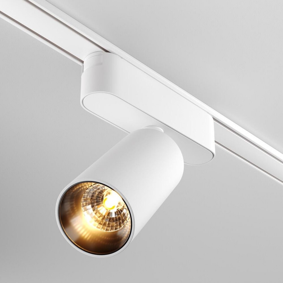 Трековый магнитный светильник Maytoni Focus LED TR103-1-12W3K-M-W