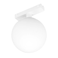 Трековый магнитный светильник Arlight MAG-VIBE-SFERO-R120-6W Warm3000 (WH, 235 deg, 48V) 044458