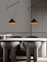 Подвесной светильник Italline IT03-1430 black/orange
