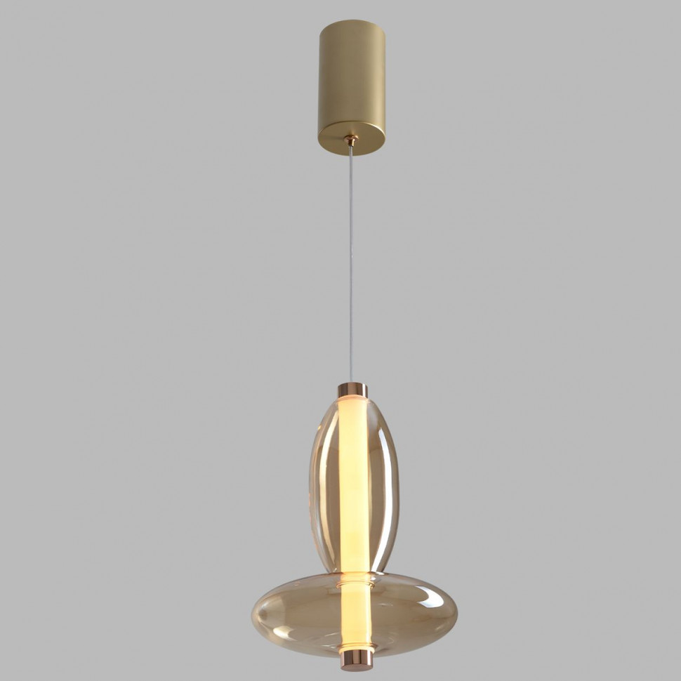 Подвесной светильник Crystal Lux QUASAR SP10W LED AMBER