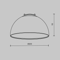 Трековый светильник Maytoni Bowl TR126B-20W4K-B