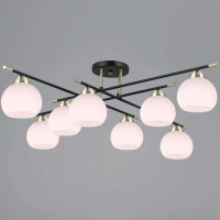 Потолочная люстра Illumico IL0446-8CSQ-24 BK AB LIBRA