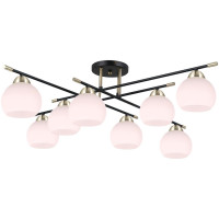 Потолочная люстра Illumico IL0446-8CSQ-24 BK AB LIBRA