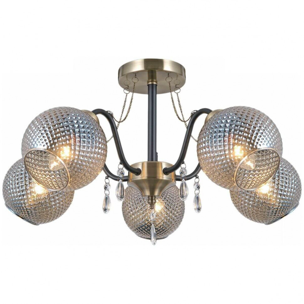 Люстра на штанге Illumico IL0432-5CSQ-29 AB BK