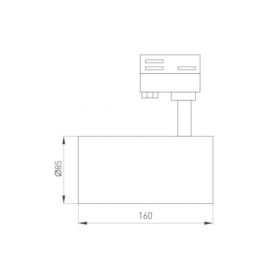 Трековый трехфазный светильник Arlight LGD-CALIPSO-4TR-R85-30W Day4000-MIX 046737