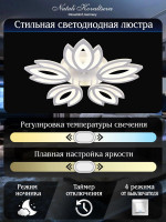 Потолочная светодиодная люстра Natali Kovaltseva Led Lamps 81124