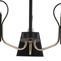 Люстра на штанге Illumico IL6120-3COU-79 BK GD