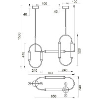 Подвесной светильник Vele Luce Capsula VL7294P03