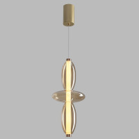 Подвесной светильник Crystal Lux QUASAR SP14W LED AMBER