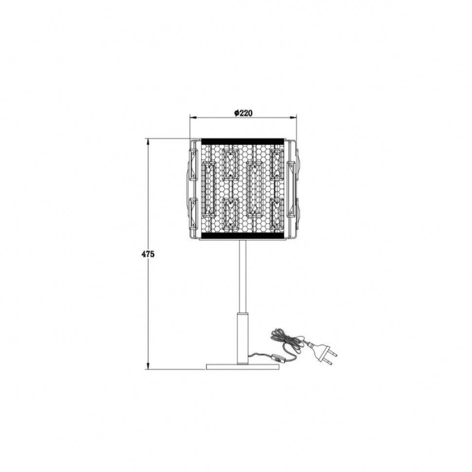 Настольная лампа Vele Luce Charlie VL5142N01