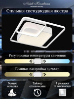 Потолочный светодиодный светильник Natali Kovaltseva 81038/6C