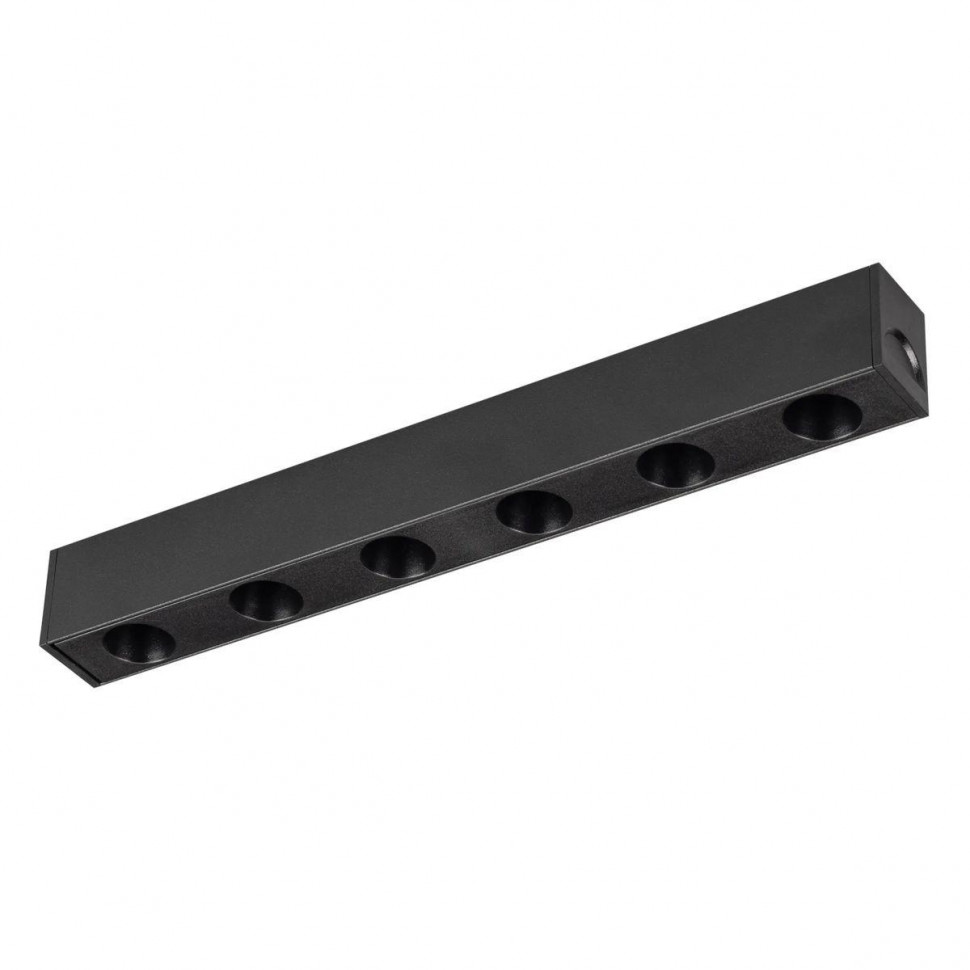 Трековый магнитный светильник Arlight MAG-DOTS-25-L200-6W Day4000 (BK, 30 deg, 24V, DALI) 046322