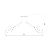 Потолочная люстра Eurosvet Marci 30164/8 золото