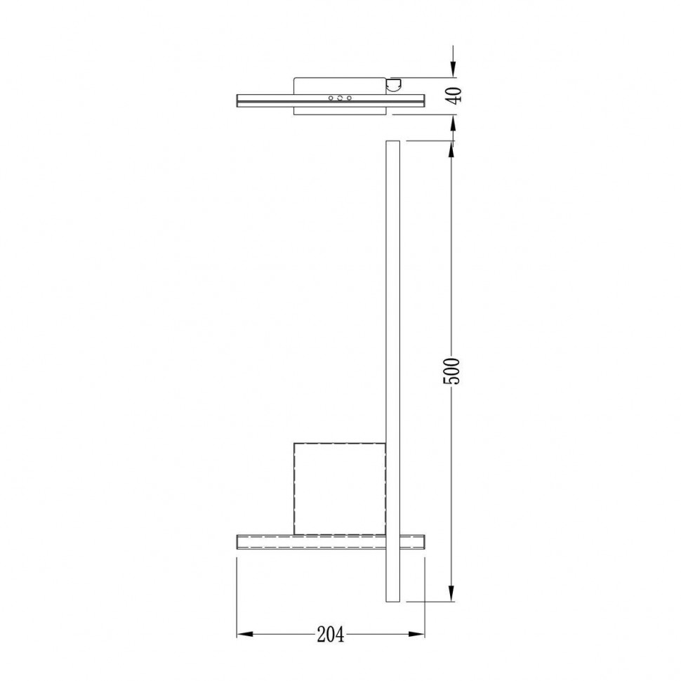 Настенный светильник Arte Lamp Decade A2127AP-8BK