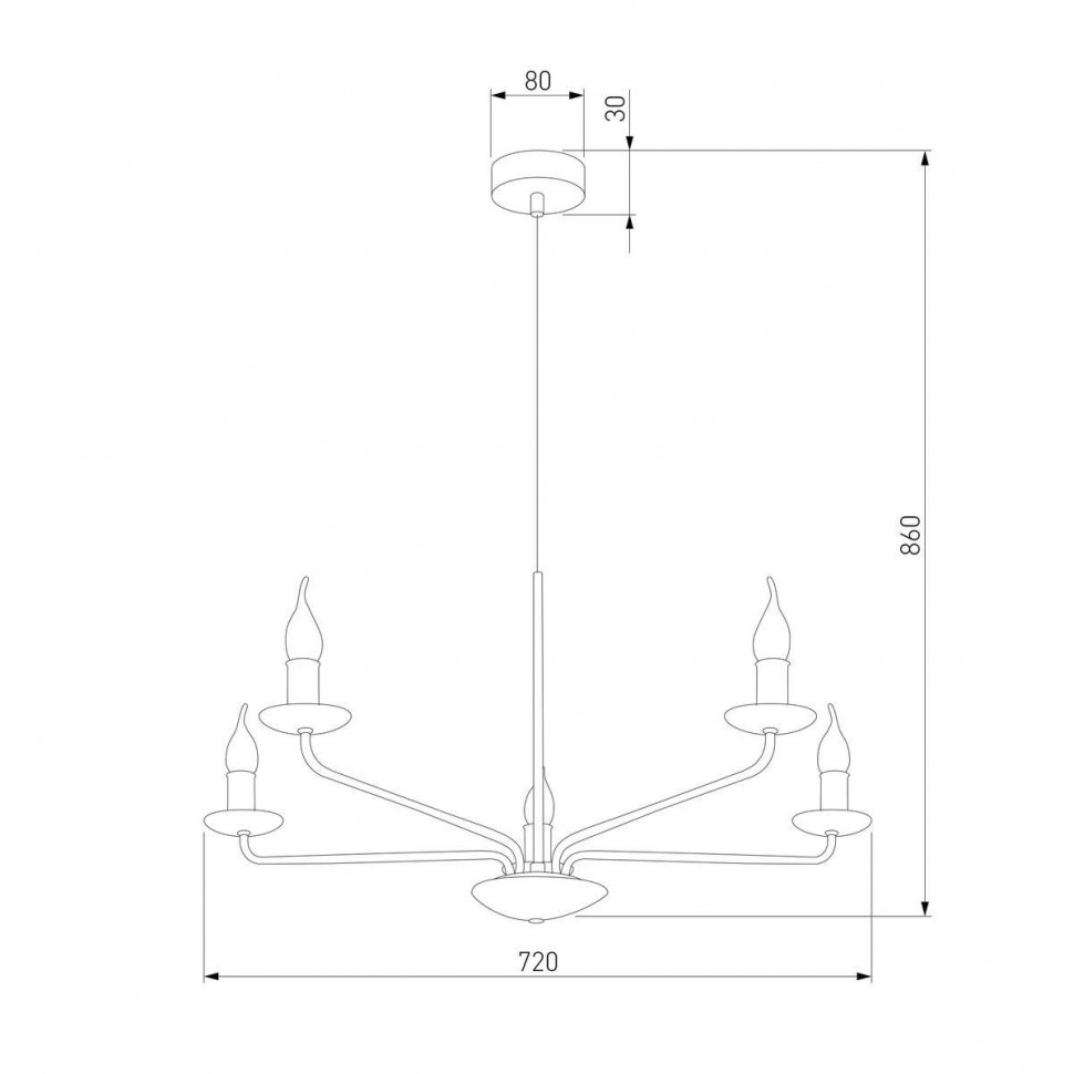 Подвесная люстра TK Lighting 10253 Limal a068643