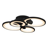 Потолочная люстра iLedex Ring A001/4 MBK