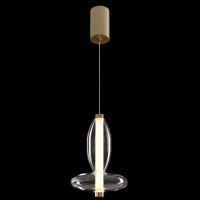 Подвесной светильник Crystal Lux QUASAR SP7W LED TRANSPARENT
