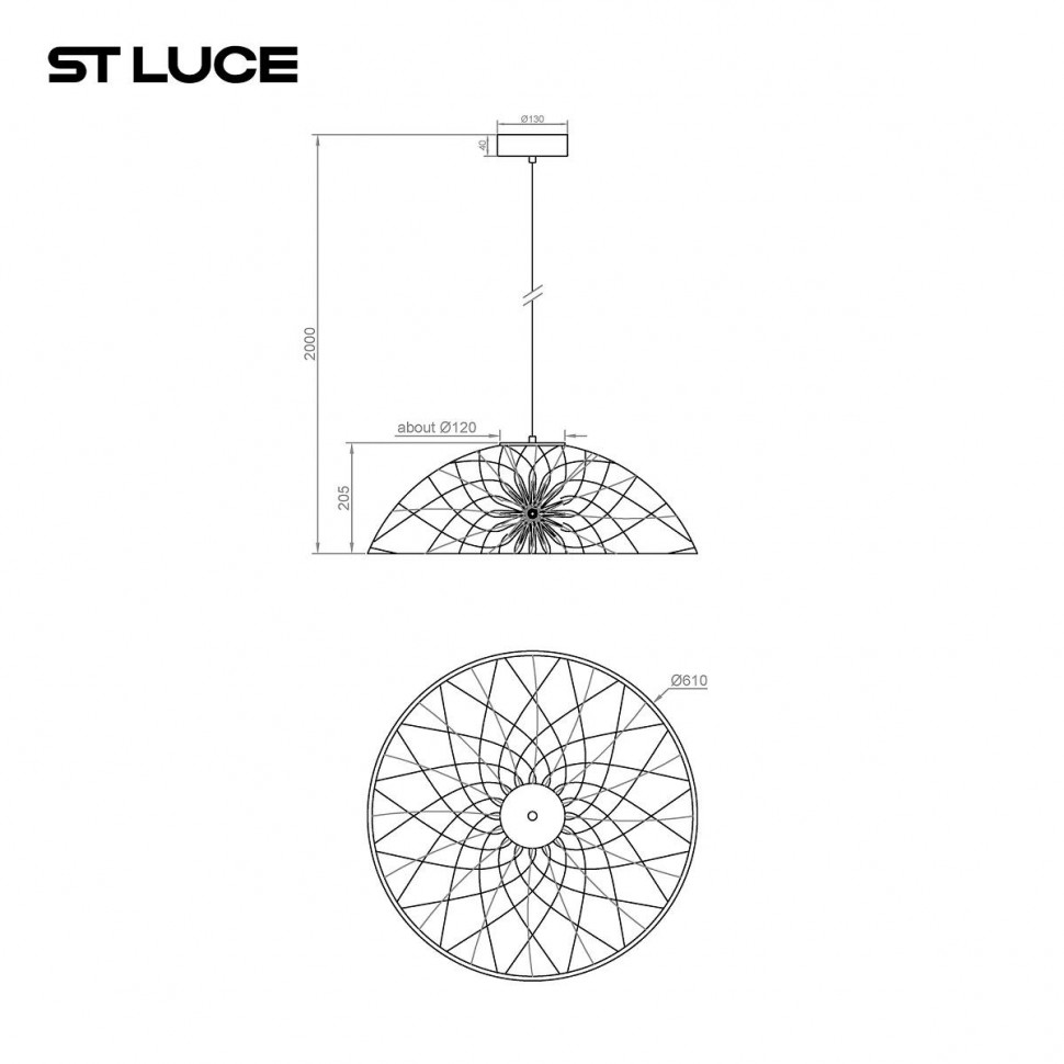 Подвесной светильник ST Luce Bound SL6016.403.01