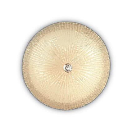 Потолочный светильник Ideal Lux Shell PL3 Ambra 140179