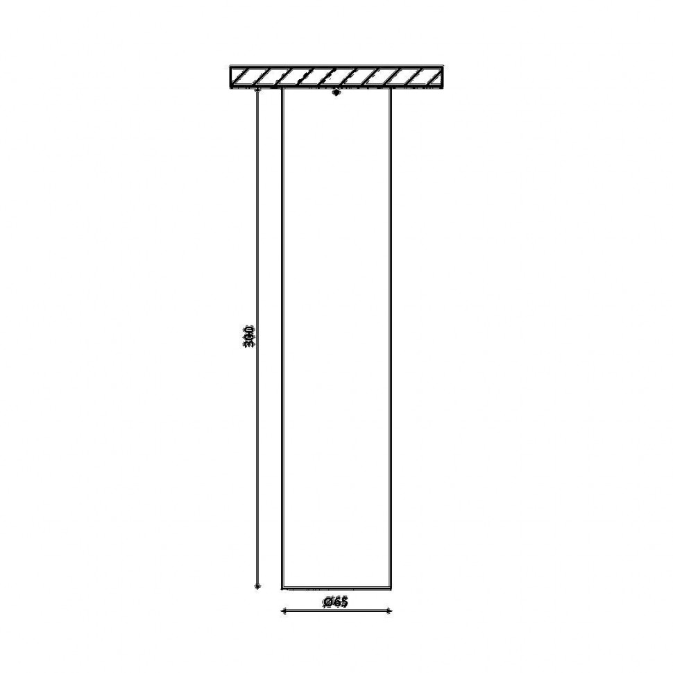 Потолочный светодиодный светильник SWG VL-Base2-BL-WW 004052